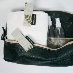 Prémiový saunový set v zelené barvě - ultimátní relax