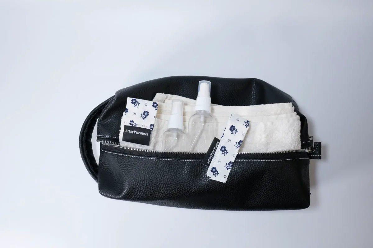 Saunový set v černé barvě - ultimátní relax