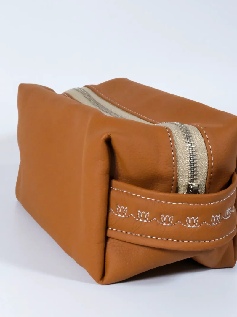 Toaletní taška S - koňaková