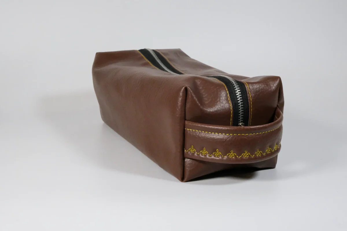 Toaletní taška M - hnědá