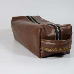 Toaletní taška M - hnědá