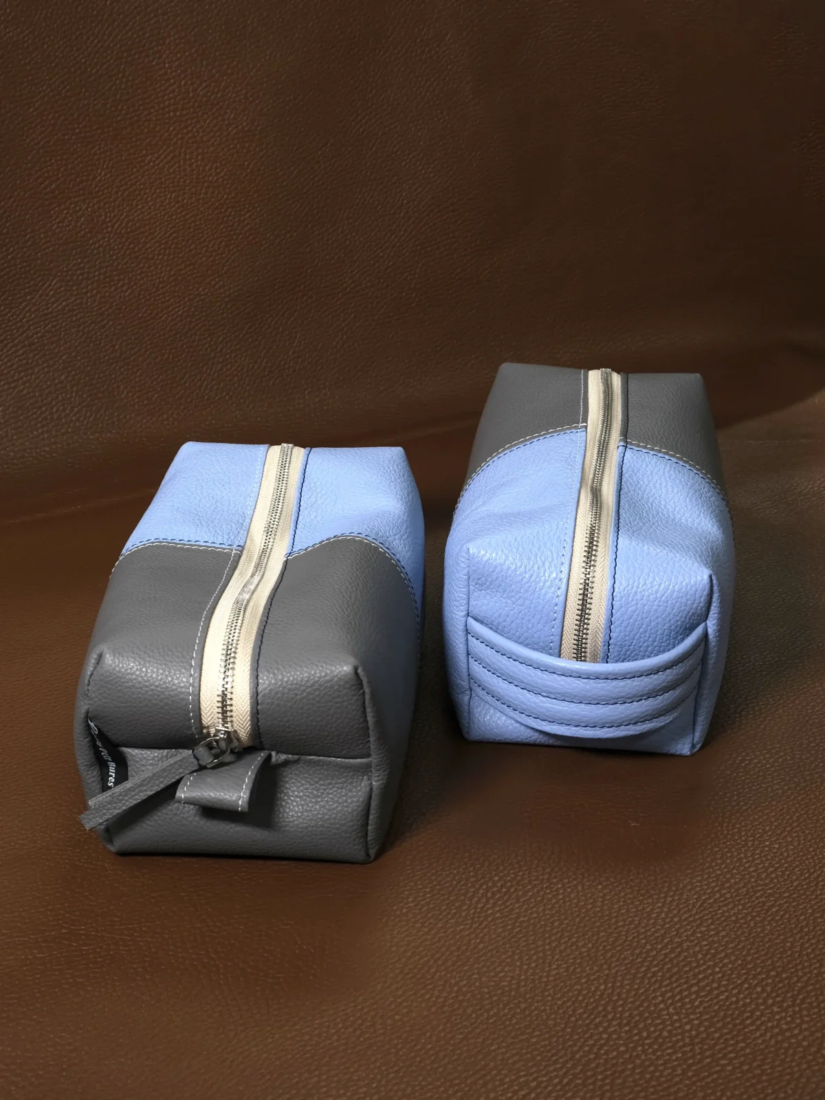 Toaletní taška M premium - kožená