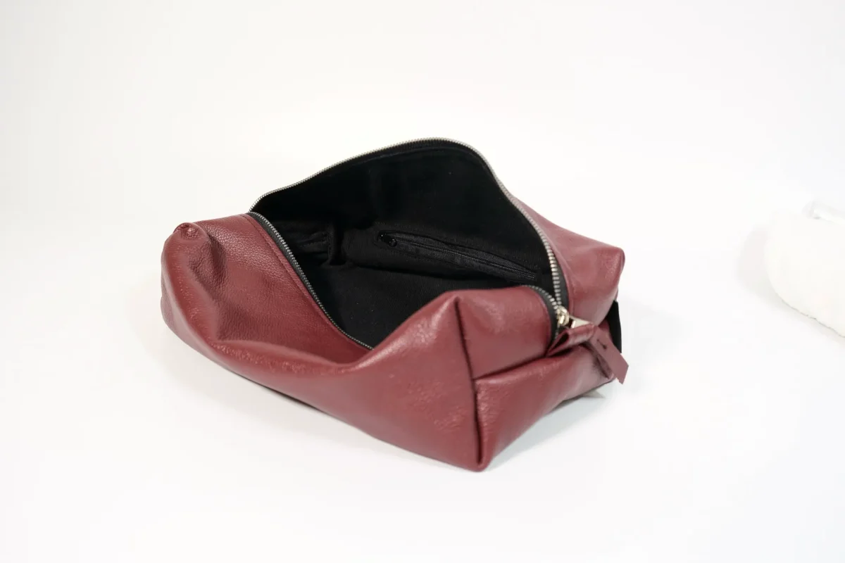 Prémiový saunový set ve vínové barvě - ultimátní relax