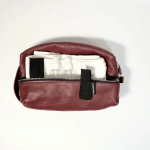 Prémiový saunový set ve vínové barvě - ultimátní relax