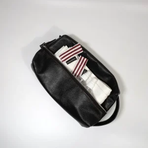 Prémiový saunový set v černé barvě - ultimátní relax