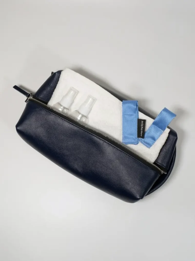 Prémiový saunový set v tmavě modré barvě - ultimátní relax