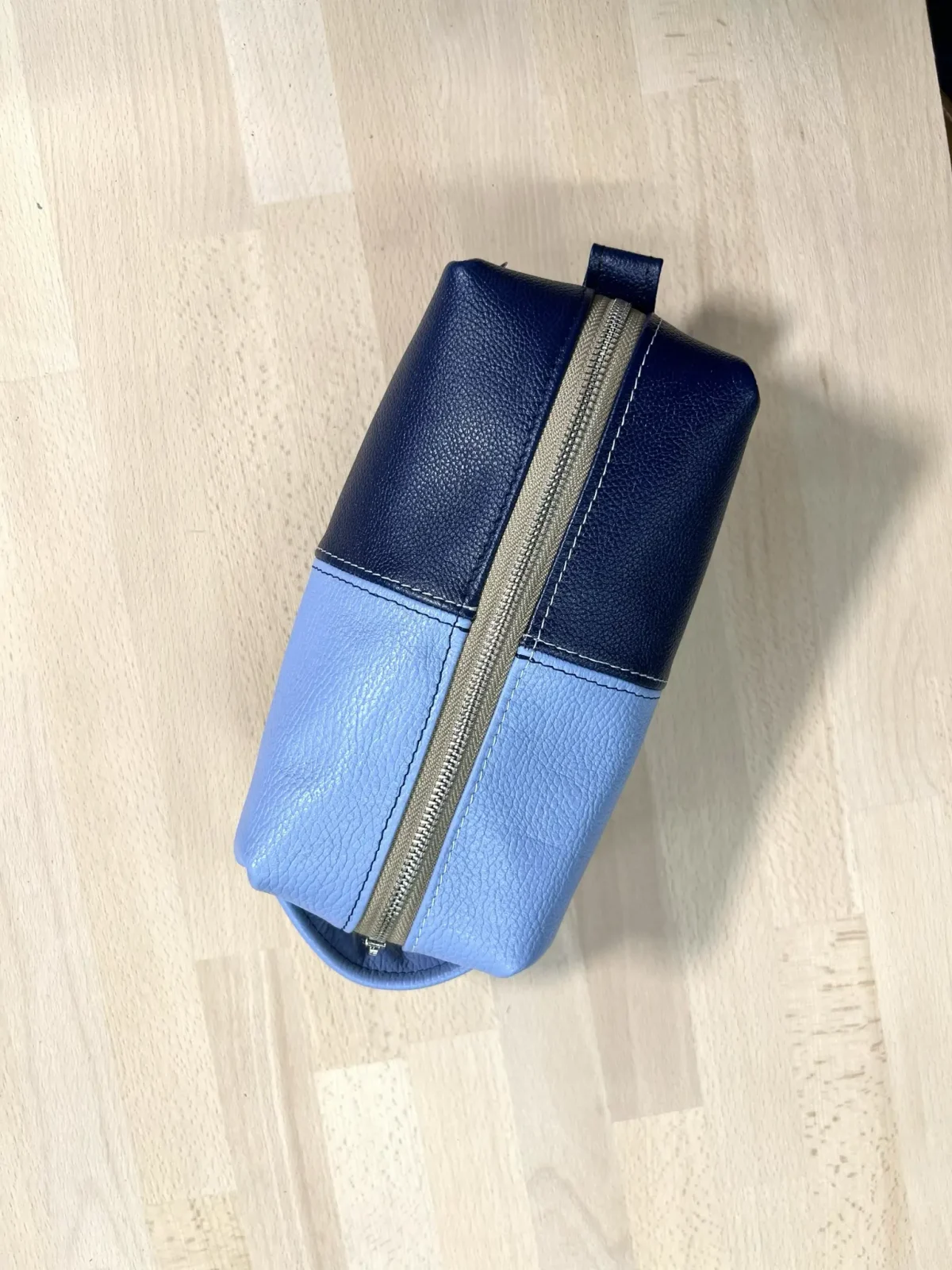 Toaletní taška M premium - kožená